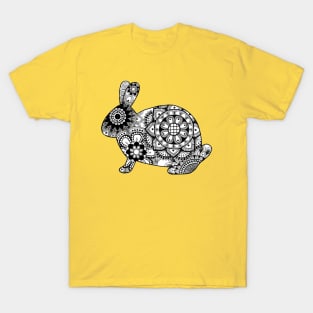 Mandala Rabbit (Bun-dala) T-Shirt